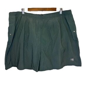 Big Dog Men’s Green Men’s Swim Trunks Size 2XL EUC Mesh Lined Beach Shorts